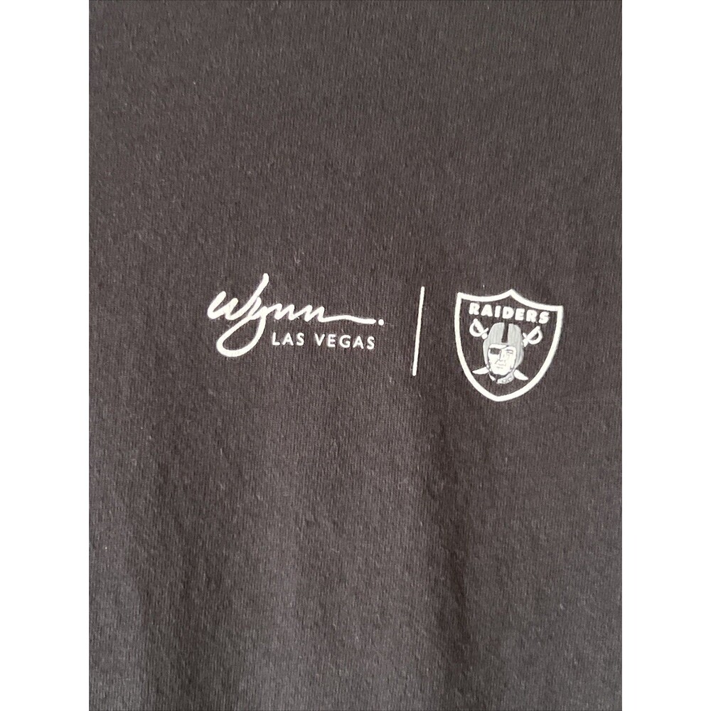 Las Vegas (Oakland) Raiders Wynn Resort T Shirt Gildan | Mens Large - Picture 2 of 7